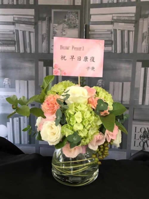 早日康復元氣滿滿盆花