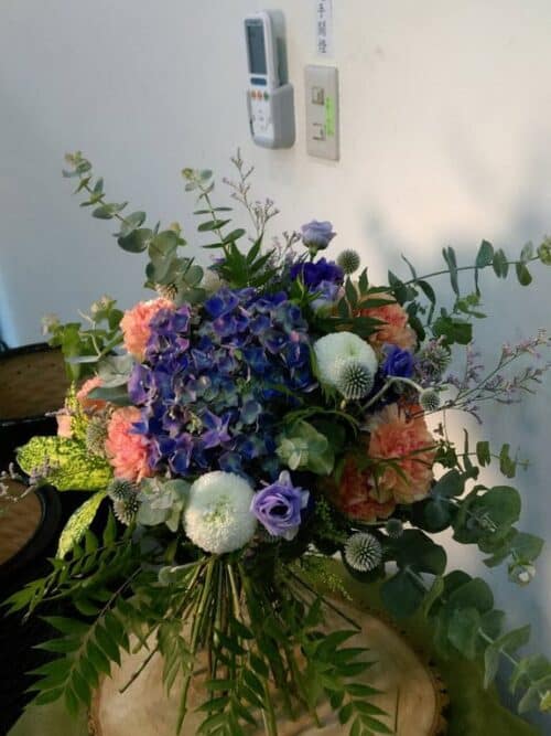 繡球花束