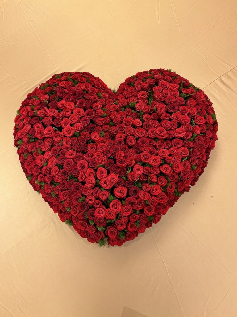 大愛心滿滿進口玫瑰
