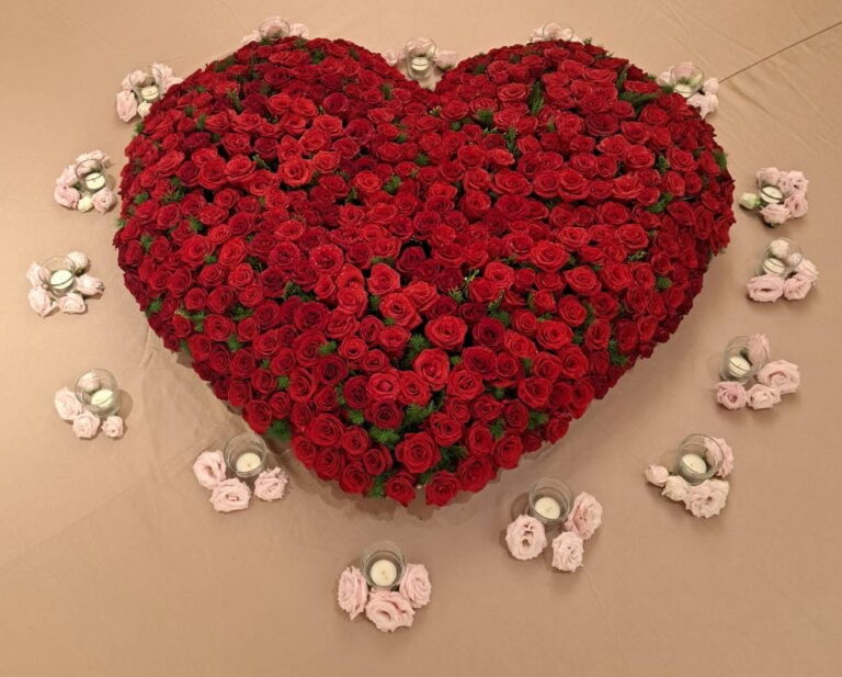 宴客結婚大愛心花禮