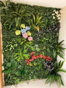 曼都髮型植森牆佈置04