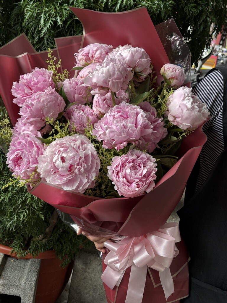 牡丹花花束