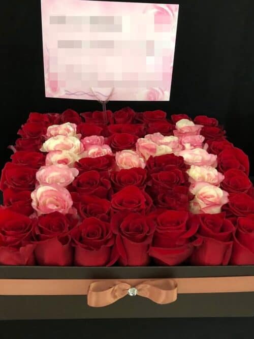 玫瑰花盒