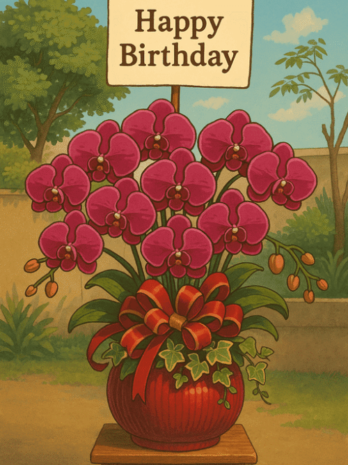 生日蘭花推薦送禮