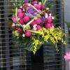 銀行開幕花藝佈置01
