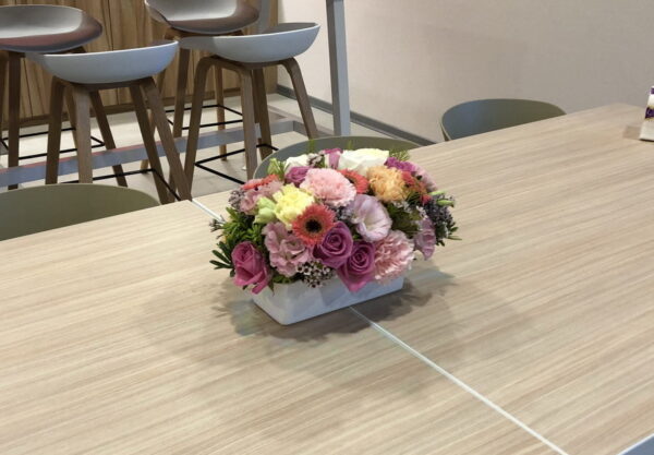 銀行開幕花藝佈置05jpg