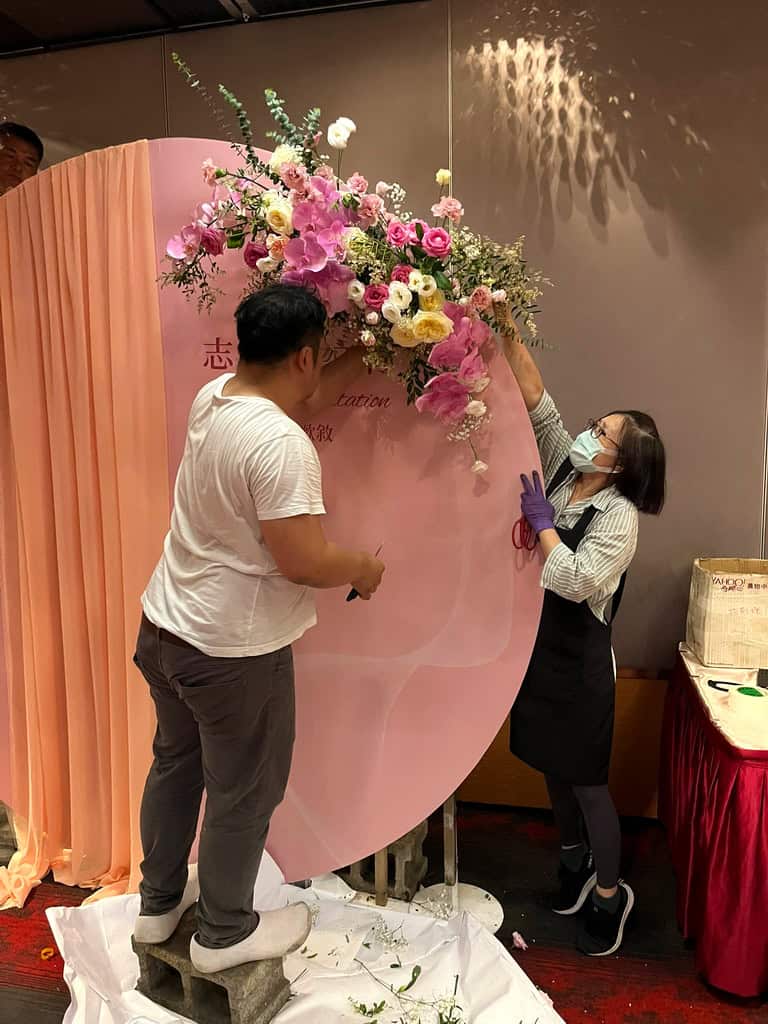 婚禮花藝02