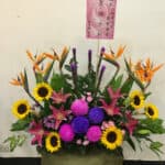 恭祝關公聖誕盆花