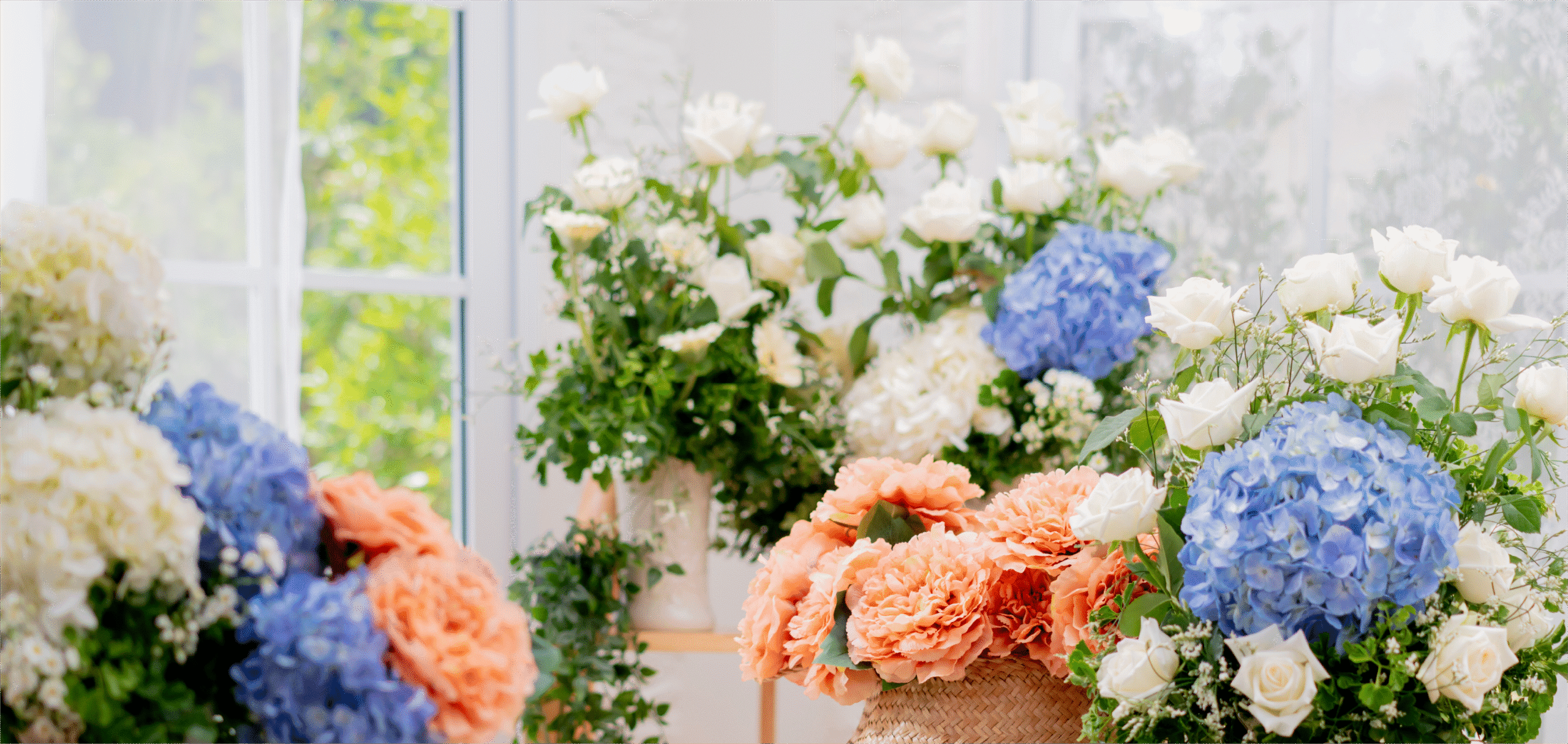 昕囍花藝 web layout 05 部落格 01 banner