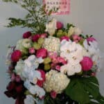 畫展展覽時尚花藍