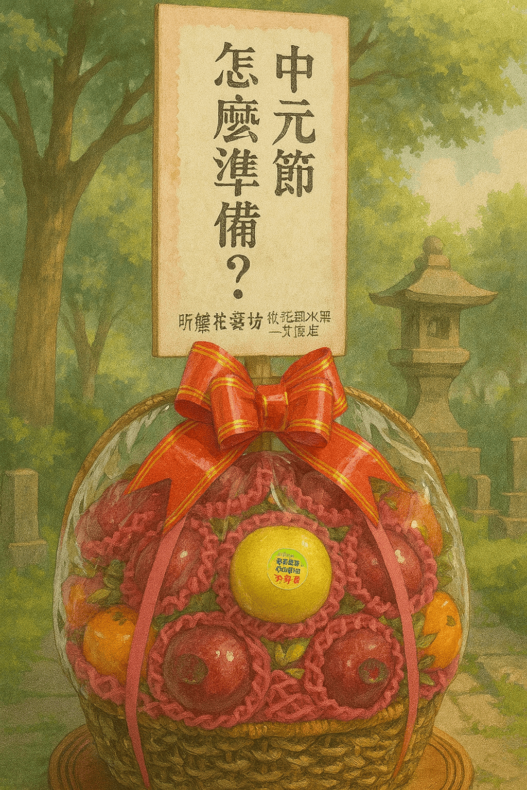 中元節普渡拜拜