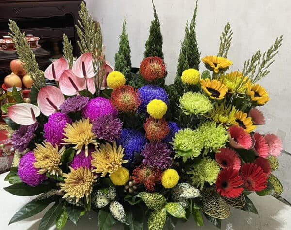 謝神大花禮盆花