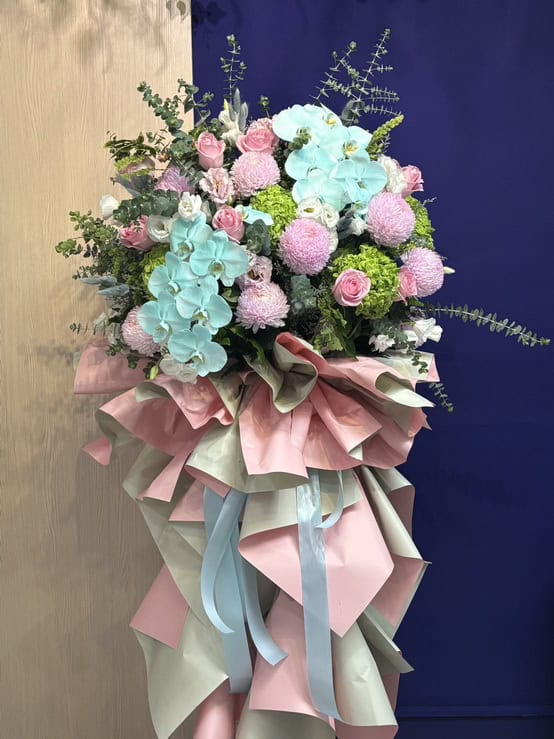 開幕大展鴻圖花籃