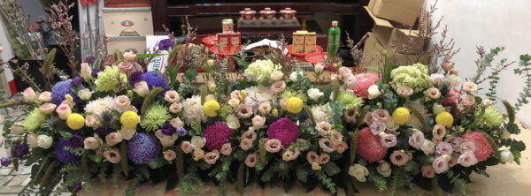 開幕盆花展示