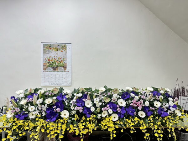 靈堂供花