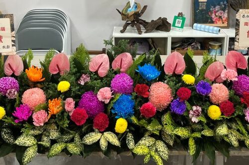 恭祝地藏王聖誕盆花