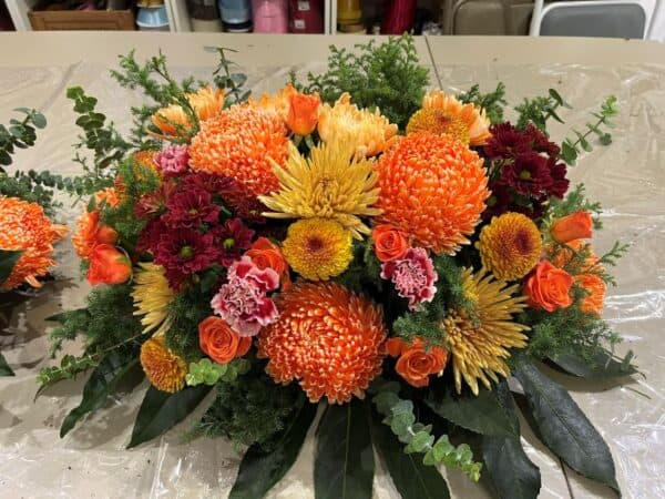 開幕黃色系盆花 1